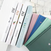 Cute 365 Life Planner Notebook Colorful Paper Inner Page Notepad Daily Monthly Yearly Agenda Diary School Office Stationry