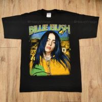 NEW BILLIE EILISH BAD GIRL BOOTLEG เสื้อวง เสื้อทัวร์ งานผ้าดำสนิท