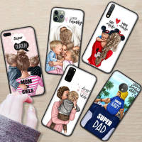 263RR Super Mom and Dad อ่อนนุ่ม ซิลิโคน เคสโทรศัพท์ ปก หรับ Samsung Galaxy G50 G10 Ultra G60S G60 FE S23 Moto G40 S21 E32 G20 G9 G30 S20 S22 Play Power Lite Plus