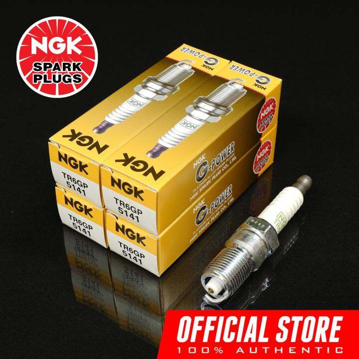 NGK TR6GP GPower Platinum Spark Plugs For TR6, TR6IX, Mazda MPV