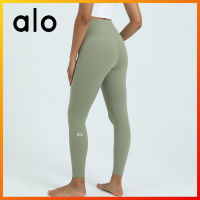 Alo Yoga Womens Stretch Leggings Womens High Waist Sports Leggings Shaping Exercise Leggings Running Fitness