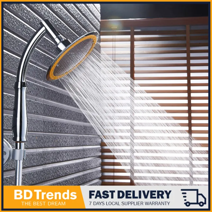 BD TRENDS Wall Mounted Shower Arm ABS Material Chromed Bathroom Shower