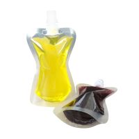 【hot】 STH-100ml 20 Spout Up Pack Out door Folding WaterBeverageSqueeze pouch Shipping ！