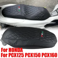 สำหรับฮอนด้า PCX125 PCX150 PCX160 PCX 125 150 160หนังฟองน้ำหนาขึ้น Bantal Kursi อุปกรณ์ป้องกันฝาครอบที่นั่งฉนวนกันความร้อน