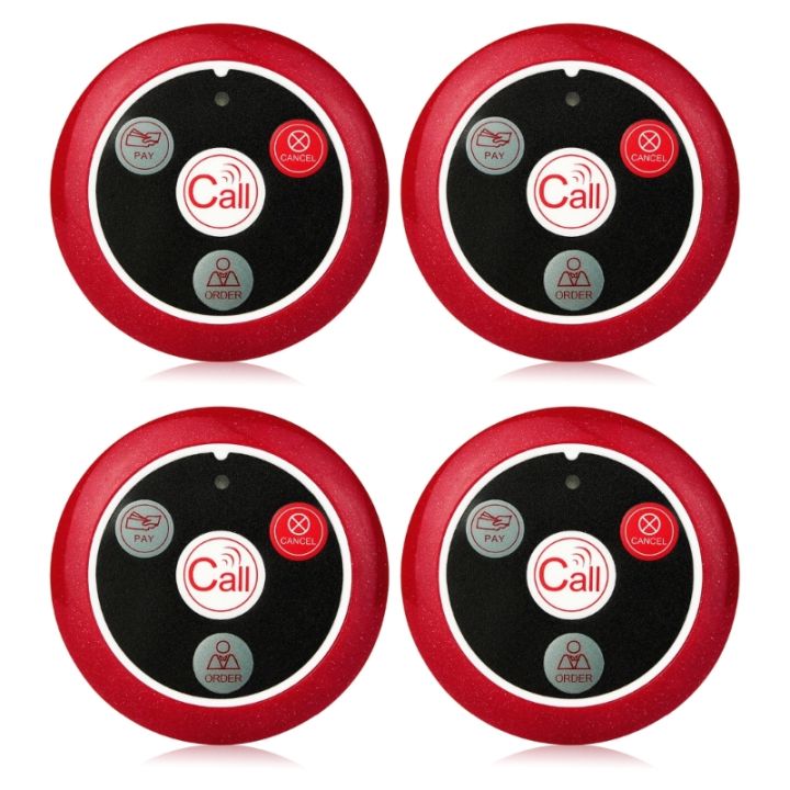 Elderly Monitoring Call Button Wireless Caregivers Pager Mini Senior