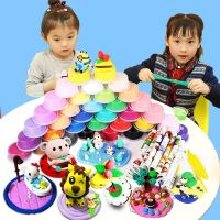 New 12/24 Colors Ultra-light Clay Set Air Drying Safe Soft Polymer Modelling with Tools Educational Creative DIY Toys for Kids Clay  Dough