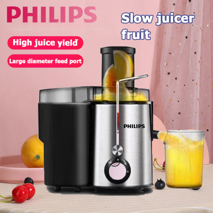 Philips blender juicer multi-function Automatic slag family original juicer orange juicer Super-exhaust juicer,Multi-function juicer - Slow juicer ,Fresh and vegetable juicer hcm | Lazada PH