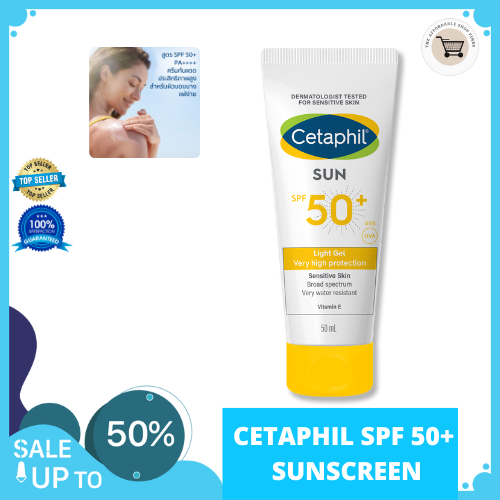 Cetaphil Sunblock SPF 50+ Sunblock Face And Body Cetaphil Skincare sunscreen and aftersun for