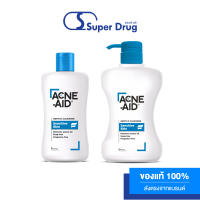 Acne-Aid Gentle Cleanser 100/500 ml.คลีนเซอร์ล้างหน้าสำหรับผู้มีปัญหาสิว