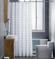 Shower Curtain ม่านห้องน้ำ คละสี คละลาย ขนาด 180x180cm ม่านห้องน้ำ ม่านพลาสติก PEVA ผ้าม่านห้องน้ำ ม่านห้องครัว ม่านห้องนอน ผ้าม่านห้องน้ำ ม่านกันน้ำ มีตะขอ Hook แถมให้ 12 ตัว กันสายตา กันน้ำ กันเชื้อรา สำหรับแบ่งพื้นที่โซนเปียกโซนแห้ง คละสีมา T0905