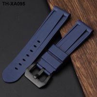 Suitable for PAM111 441 Rubber 22 24MM Sea and Sweatproof Mens Silicone