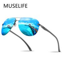 【YF】♘  New Polarized Men Sunglasses Classic Driving Glasses Metal Frame Mirror Men/Women