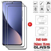 3D Full Gule Tempered Glass For Xiaomi 12 12 Pro Explosion-proof Screen Protector For Xiaomi 12X Camera Glass For 12s 12s Pro