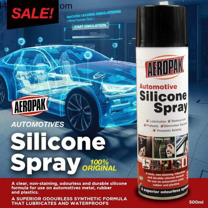 lube Aeropak Automotive Silicone Spray 500ml♦ | Lazada PH