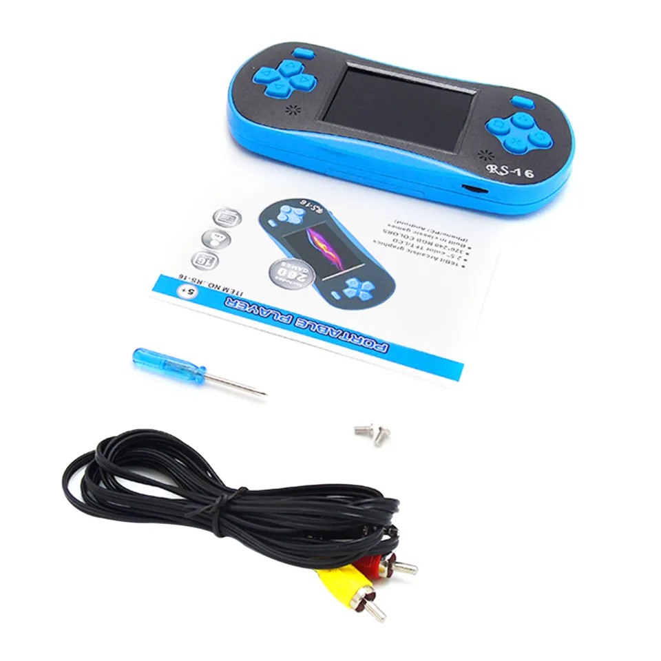 Handheld Game Player 2.5 Inch Retro Video Game Console With 260