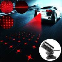 【CW】✻✜  Car Fog Motorcycle Tail Lamp Anti-Collision Taillight Brake Braking Warning Lamps