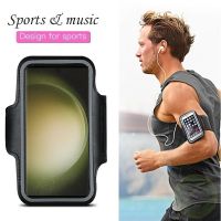 ▫ Armband Arm Sleeve Outdoor Sports Running Phone Holder Bracelet Mobile Phone Arm Case Bag for Samsung Galaxy S23 Ultra S23 Plus