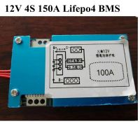 แผ่นป้องกันแบตเตอรี่ Lifepo4 4วินาทีพร้อม150A Lifepo4การชาร์จที่สมดุลสำหรับบูตรถแผ่นป้องกัน12V 4S 150A BMS โมดูลสเก็ตบอร์ดนันทนาการกลางแจ้ง