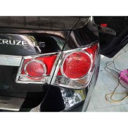 Ốp trang trí viền đèn pha và hậu mạ Crom cho xe CRUZE 2015-2018