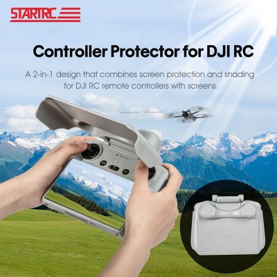 สำหรับ DJI RC ปกป้องหน้าจออาทิตย์ฮู้ด Mavic 3คลาสสิกอากาศ2วินาทีมินิ3 Pro ควบคุมระยะไกลม่านบังแดดโยกยามอุปกรณ์เสริม