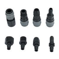 【hot】◇  Plastic C type Pneumatic Fittings Tube Self-locking Coupling Accessories Gas Air Pipe