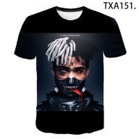 2023 NEW2021Summer Siger Xxxtentacion 3D T เสื้อผู้ชายผู้หญิงเด็กแฟชั่น Streetwear เด็กผู้หญิงเด็กพิมพ์เสื้อยืด Cool Tops Tee