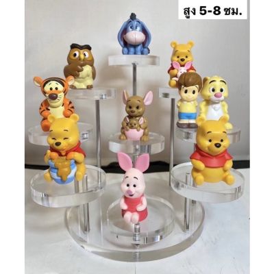 สินค้าขายดี!!! โมเดลหมีพูห์10ตัวขายยกแพคสุดคุ้ม(Winniethepooh) ##ของเล่น ของสะสม โมเดล Kid Toy Model Figure