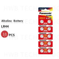 10Pcs.10 ก้อน Panasonic Alkaline Battery LR44,A76,AG13 ถ่านอัลคาไลน์ ของแท้ Original x 10 ก้อน