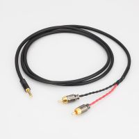 HIFI 4.4mm to 2 RCA Audio Cable 1 tp 2 splitter HIFI cable For SONY NW-WM1Z/A WM1A/1Z PHA-1A/2A Z1R 4.4mm Upgrade Cable Headphones Accessories