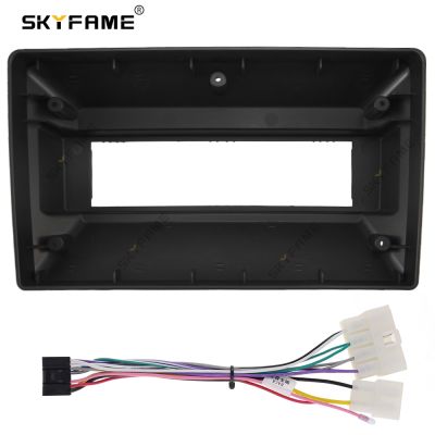 SKYFAME Car Frame Fascia Adapter Android Radio Dash Fitting Panel Kit For Mahindra Bolero