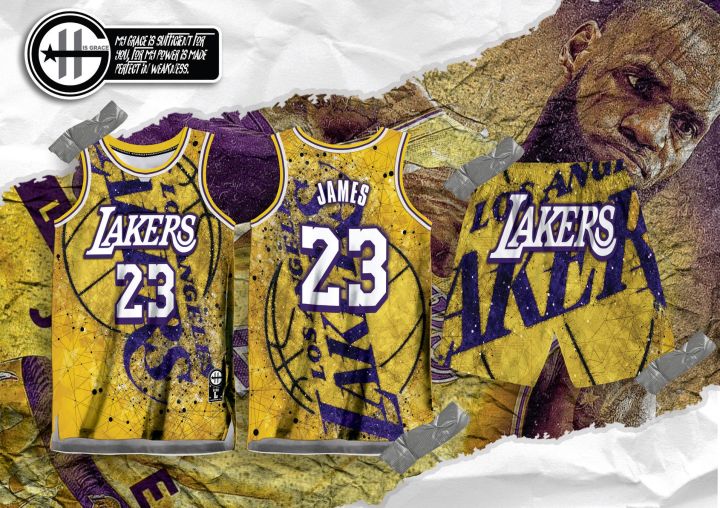 Los Angeles Blue, Lebron James, High Quality Full Sublimation