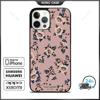 KateSpade Flower 1 Phone Case for iPhone 14 Pro Max / iPhone 13 Pro Max / iPhone 12 Pro Max / XS Max / Samsung Galaxy Note 10 Plus / S22 Ultra / S21 Plus Anti-fall Protective Case Cover