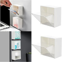 Kitchen Plastic Bathroom Clamshell Organizer Box Storage