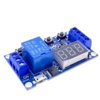 HW-521 Digital Time Delay 1 Way Relay Trigger Cycle Timer Delay Switch Circuit Board โมดูลควบคุมเวลา