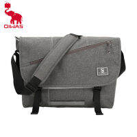 OIWAS Mens Messenger Bag 14 Inch Laptop Shoulder Bag Lightweight Men Casual Sling Crossbody SchoolBag For Male Travel Handbag