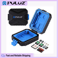 Puluz 11 In 1กล่องเก็บการ์ดหน่วยความจำสำหรับ3SIM + 2XQD + 2CF + 2TF + บัตร2SD