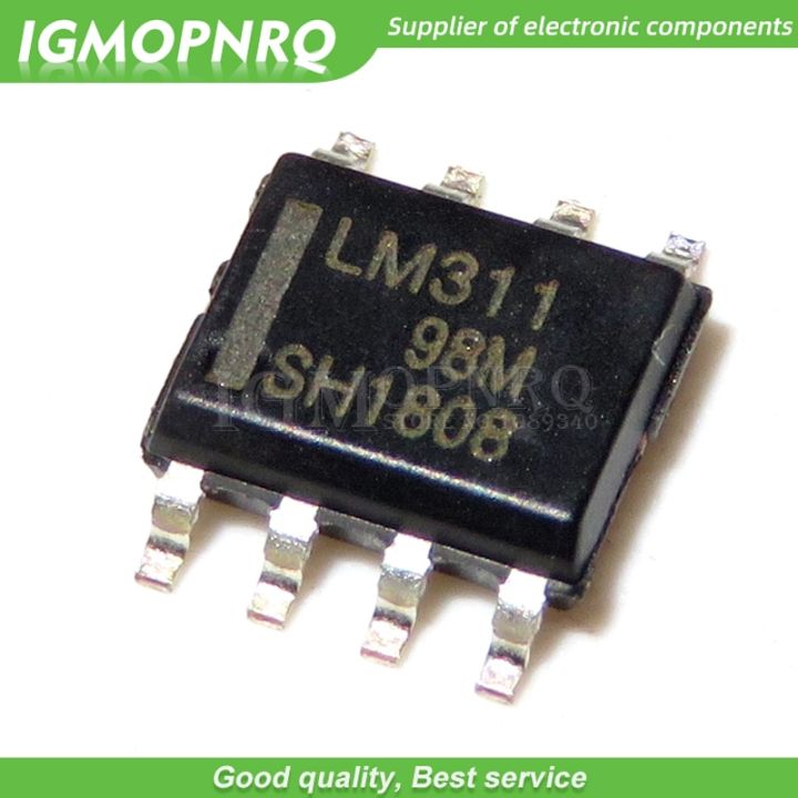 10pcs/lot LM311DR SOP 8 LM311D LM311 single channel comparator New Original