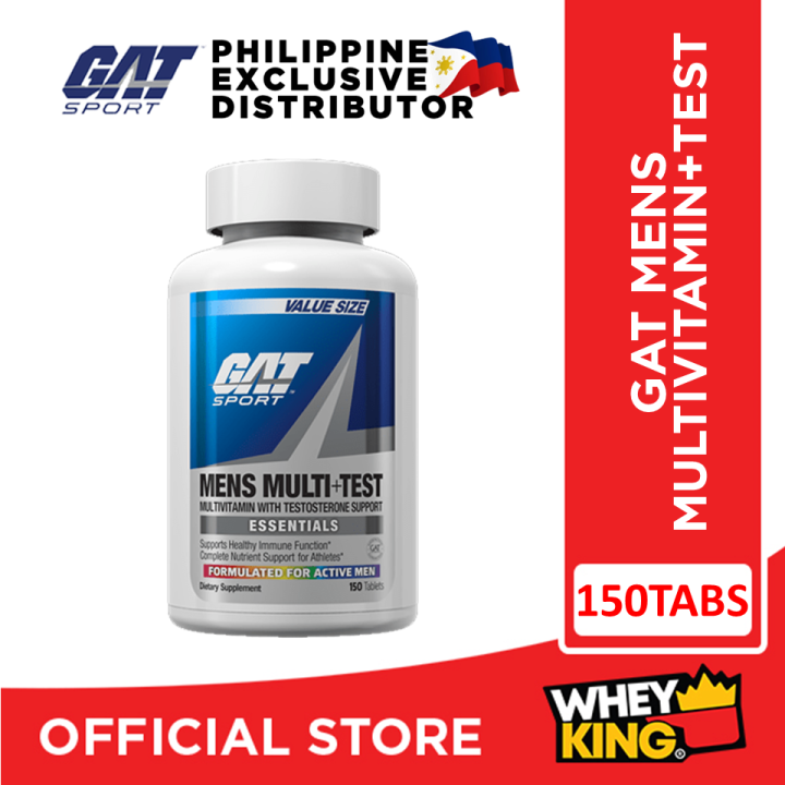 GAT Mens Multivitamins + Testosterone Booster 150 tablets Lazada PH