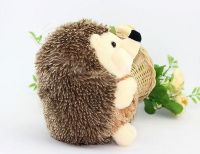 【ของเล่นตุ๊กตา】 Cute Soft 18cm Hedgehog Animal Doll Stuffed Plush Toy Gift Children Kid Home ！