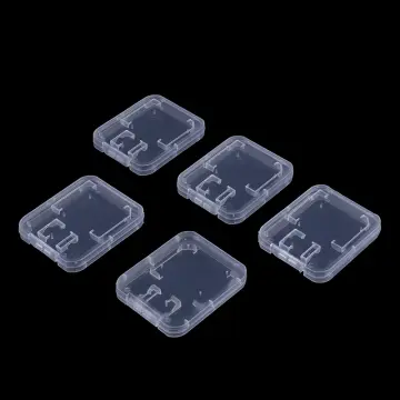 10PCS Micro SD TF SDHC Memory Card Case Clear Holder Storage Box Plastic Acc