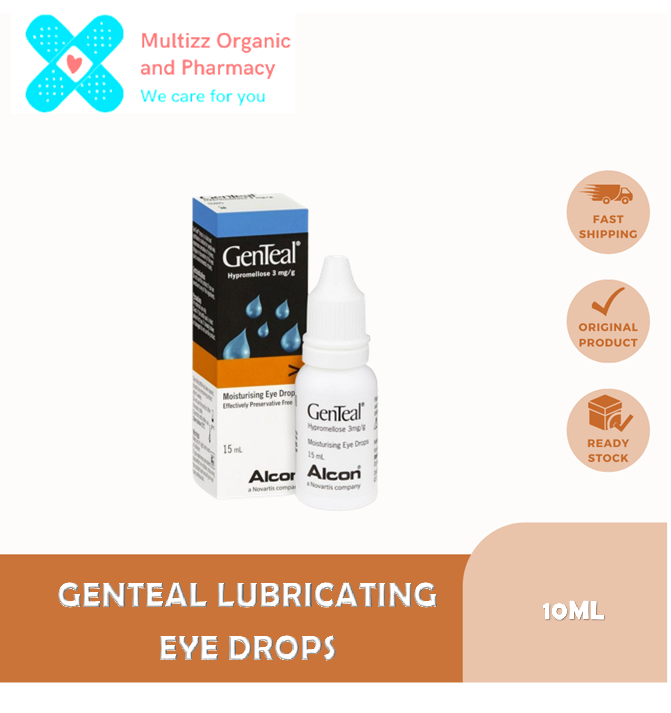GENTEAL LUBRICATING EYE DROPS 10ML Lazada