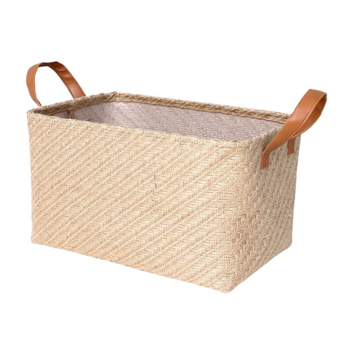 woven-storag-basket-foldable-clothes-organizer-basket-with-handle-closet-organzier-washable-home-storage-organizser