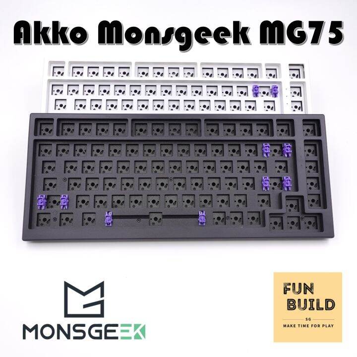 Akko Monsgeek MG75 Barebones Kit Mechanical Keyboard Lazada Singapore