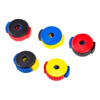 5Pcs Drum Cymbal Mate Quick Release Drum Accessories Mix Color Push-On Design Convenient To Use