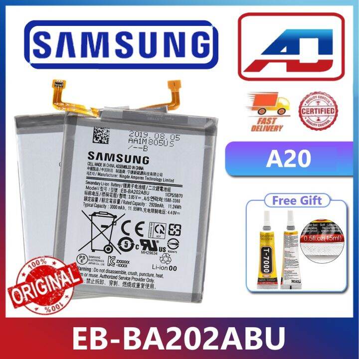 Original Samsung Galaxy A20 Battery EBBA202ABU Lazada PH