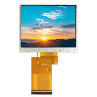 320*240 หน้าจอดอทเมทริกซ์ LCD หน้าจอ LCD เทอร์โมสตัทจอแสดงผลสีมุมมองเต็มหน้าจอแนวนอน 3.5 นิ้ว TFT