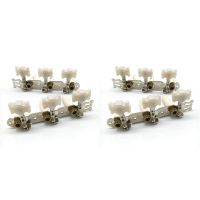 2X One Pair Guitar Tuning Pegs Machine Tuners White Machine Head for Classic Guitar Guitar Part Accessories