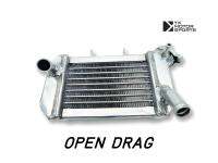 หม้อน้ำมีเนียม หม้อน้ำแต่ง รุ่น Drag open