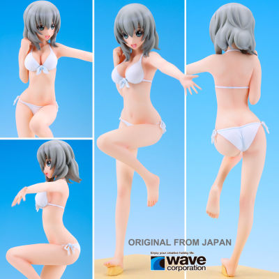 งานแท้ 100% WAVE จากการ์ตูนเรื่อง Binbougami Ga ศึกเทพยาจกอกแบน ปะทะ สาวโชคลาภหุ่นสะบึ้ม Ichiko Sakura ซากุระ อิจิโกะ 1/10 Beach Queens Swimsuit ชุดว่ายน้ำ Ver Figure Genuine from japan ฟิกเกอร์ โมเดล ตุ๊กตา อนิเมะ ของขวัญ Anime Model Doll amiami Hobby