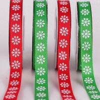 1Roll 9M*1cm Christmas Grosgrain Ribbon Gift Wrapping Ribbon